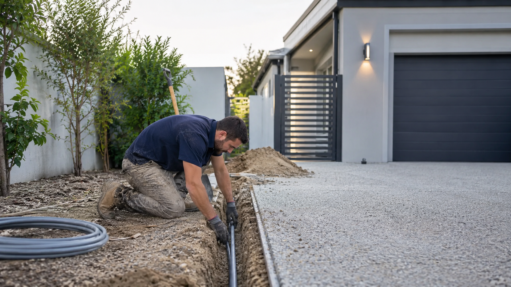 Private conduit construction