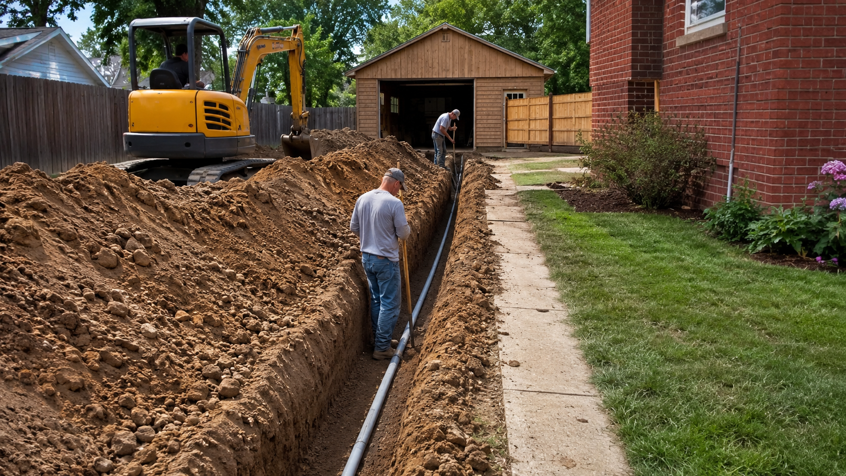 Private underground construction